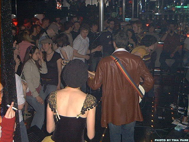 Band watchers at The Seahorse Cabaret February 24, 2006